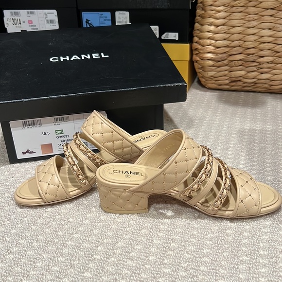 CHANEL Shoes - Chanel Beige Mule